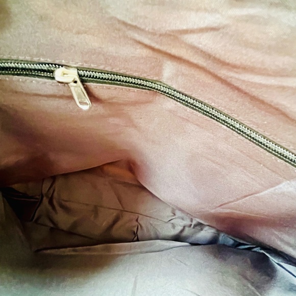 New Colorful Patchwork Tote Bag - Vibrant Designer Style, Size 16.5x14 - Picture 6 of 10